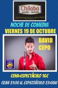 Monólogo con David Cepo en el Chilaba