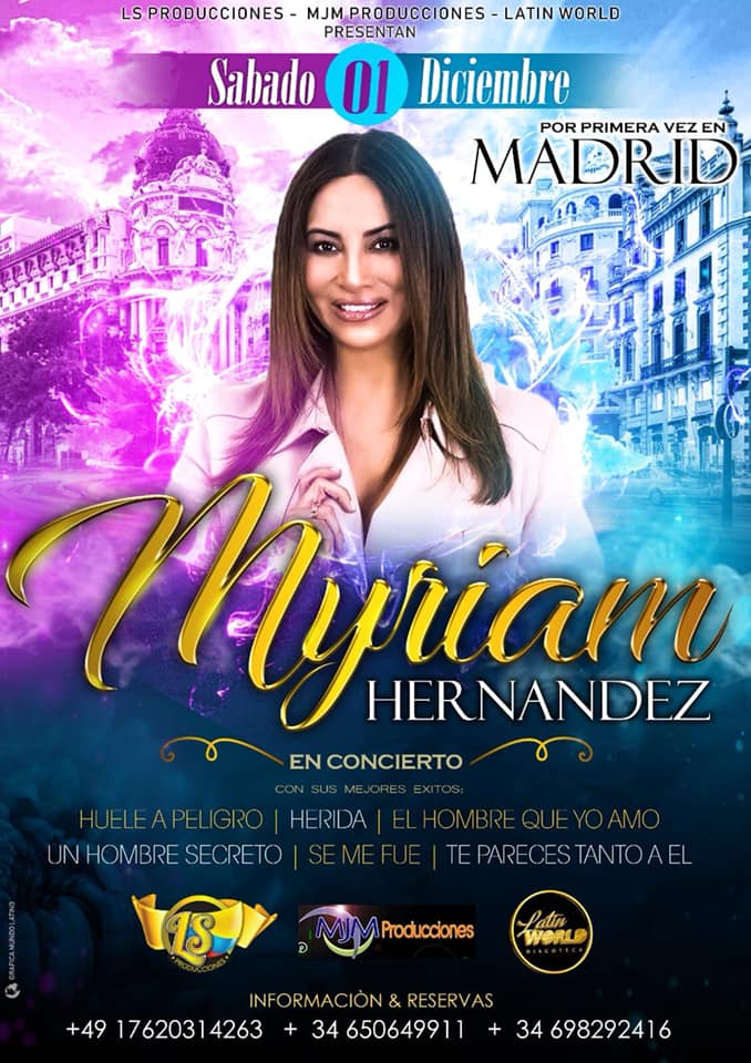 Myriam Hernandez en Leganes Tour La Fuerza Del Amor