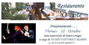 Robin Ventura y Alanis en el restaurante O´Pote