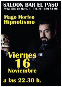 MAGO MORFEO Hipnotismo en el Paso