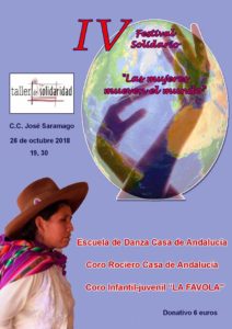 Actividades en la Casa de Andalucía de Leganés en octubre