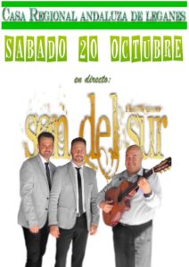 Actividades en la Casa de Andalucía de Leganés en octubre