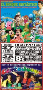 Espectáculo infantil El Bosque Fantástico