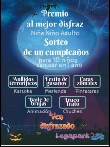 Fiesta Halloween en Legapark