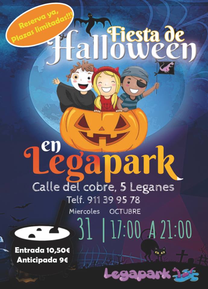 Fiesta Halloween en Legapark