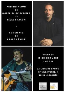 Félix Chacón y Carlos Dávila Poesía y Música en La Libre