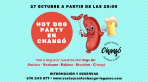 HOT DOG PARTY en el Changó