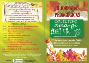 II JORNADA PEDAGÓGICA del COLECTIVO AMA-GI.