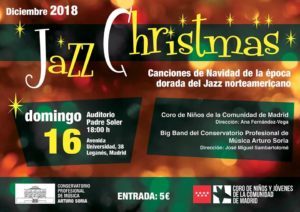 Jazz Christmas en el Auditorio Padre Soler