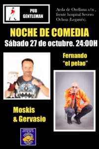 Moskis VS Fernando “el pelao” en el Pub Gentleman