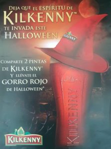 nuestro tradicional conjuro a media noche...no te lo pierdas...y consigue tu gorro de bruja con dos estupendas pintas de kilkenny