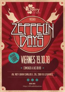 Zeppelin Days en el Derry 2018