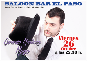 Gerardo Martinez en la Cuchara Mágica.