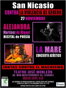 Acto contra la violencia hacia las mujeres