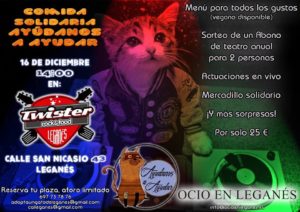 Comida solidaria Ayúdanos a Ayudar