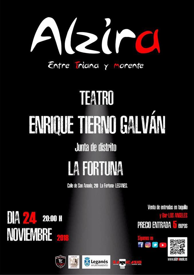 Concierto de Alzira en el teatro Enrique Tierno Galván
