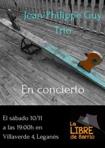 Concierto de Jean Philippe Guy Trio