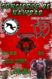 Concierto de Navidad en la sala Stigma