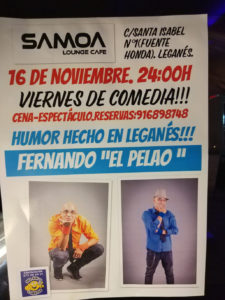 Fernando "El Pelao" en el Samoa