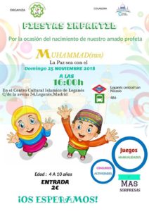 Fiesta infantil Centro Cultural Islámico De Leganés