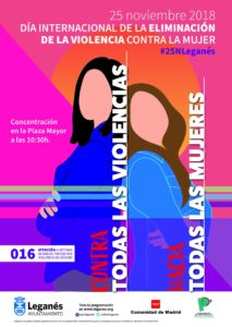 25 de noviembre DÍA INTERNACIONAL DE LA ELIMINACIÓN DE LA VIOLENCIA CONTRA LA MUJER