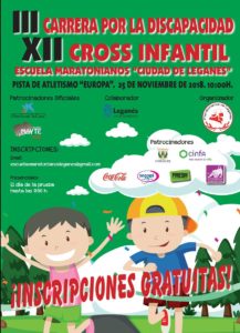 XI Cross Infantil y la III Carrera por la Discapacidad