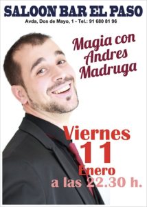  Magia ANDRES MADRUGA en el Paso