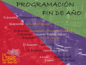 Actividades y celebraciones para despedir 2018 en la Libre