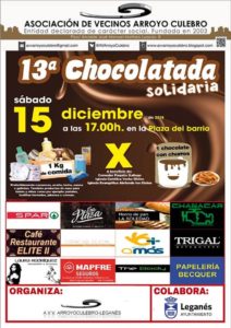 Chocolatada en Arroyo Culebro