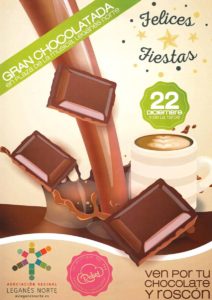 Chocolatada en Leganés Norte
