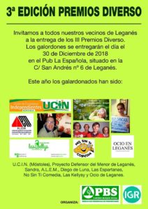 III premios diversos
