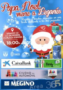 fiestas de navidad 2018 en Leganés
