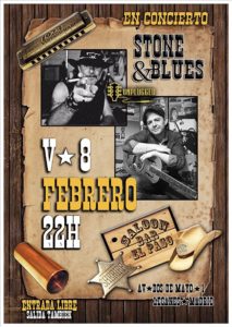 Concierto de Stone & Blues en El Paso