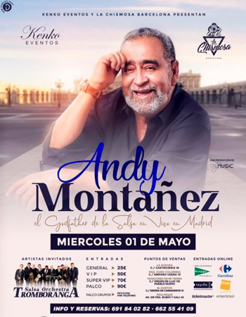 Concierto Andy Montañez | Live in Leganés - Madrid