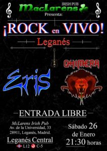 Eris y Qhimera en Maclarens