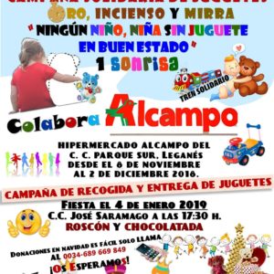 Fiesta de Reyes Ningún Niño Sin Juguete