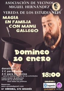 Magia en Familia en Vereda de Estudiantes