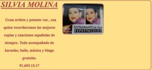 SILVIA MOLINA Canción Española en La Isla