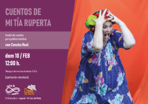 Concha Real en la Libre "Cuentos de mi tía Ruperta"