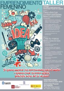 Taller de emprendimiento femenino
