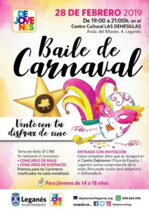 Baile de Disfraces de Carnaval en el Centro Cultural las Dehesillas