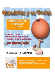CUENTACUENTOS MANDARINA Y SU COCINA EN LE LIBRE