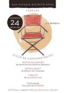 Ciclo de cortometrajes en San Nicasio Distrito Rock