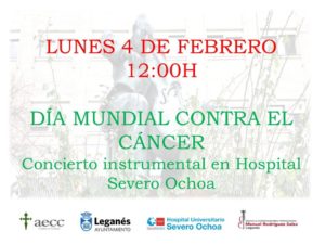 Concierto instrumental en Hospital Severo Ochoa