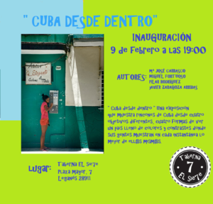 Exposición "Cuba desde dentro" en la TaberNa EL Sie7e