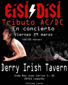 ISI/DISI tributo AC/DC en el Derry