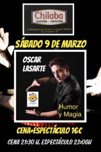 Magia con Oscar Lasarte en el Chilaba