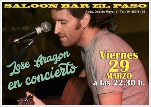 Concierto de José Aragón en el Paso
