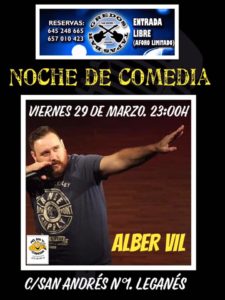 Alber Vil en el Bar Gredos