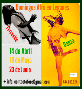 Danza en leganes domingos afro